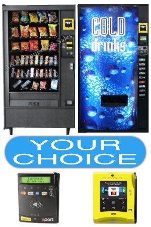 Premium Combo Vending Machine Package For Sale
