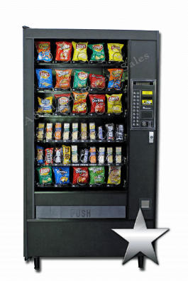 Automatic Products 113 Snack Machine – Silver Star For Sale