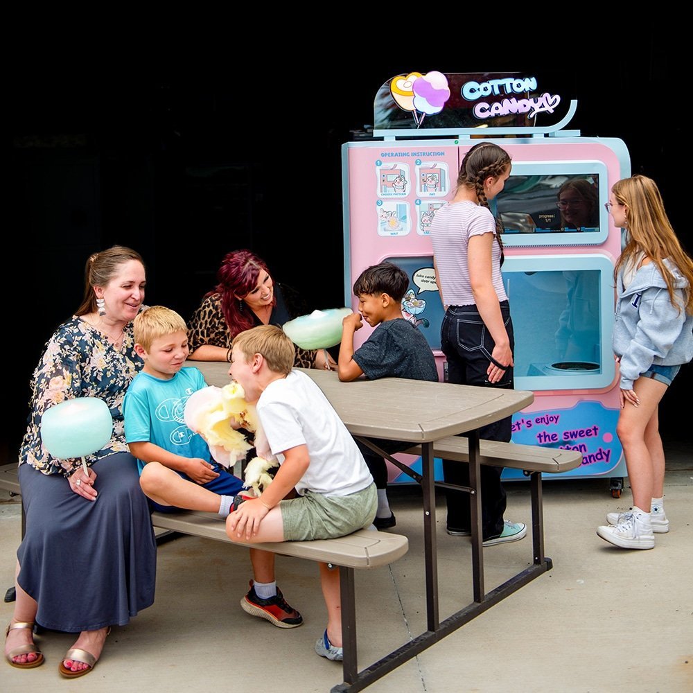 Sweet Spin Cotton Candy Vending Machine For Sale - Image 6